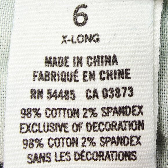 American Eagle Outfitters Size 6 XLong Womens 36" Inseam Straight Stretch Jeans - Picture 7 of 12